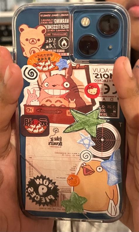 phone case Diy 폰케이스 플래너 검은 고양이 그림