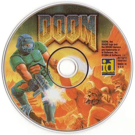 DOOM (1993) box cover art - MobyGames