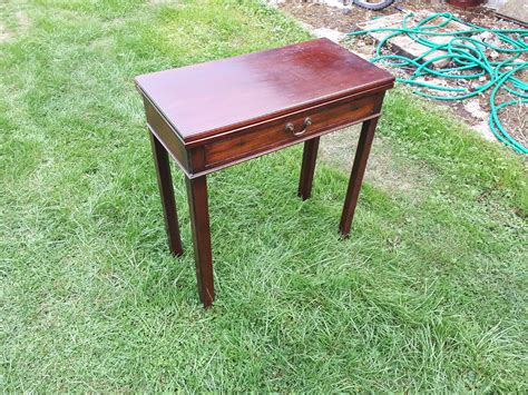 19th Century Mahogany Fold Over Table