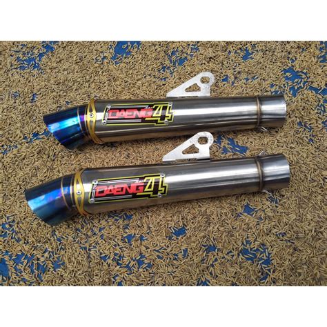 Jual Exhaust Muffler Pipe Canister Only Open Daeng Sai Kou Mahachai