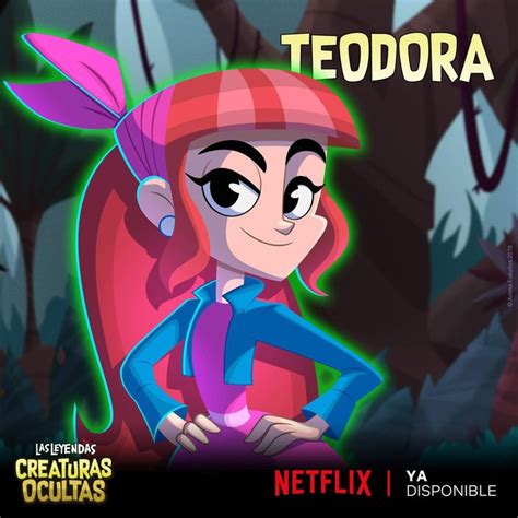 Teodora A Pink Haired Cartoon Character