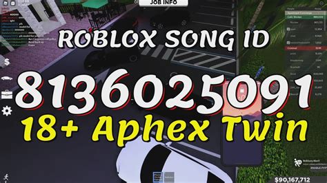 18 Aphex Twin Roblox Song Idscodes Youtube