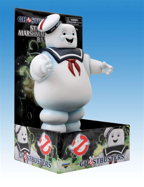 Ghostbusters Stay Puft Marshmallow Man Bank The Toyark News