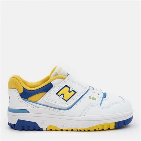 Детские кроссовки для мальчика New Balance BB550 PHB550CG 33.5 Белые ...