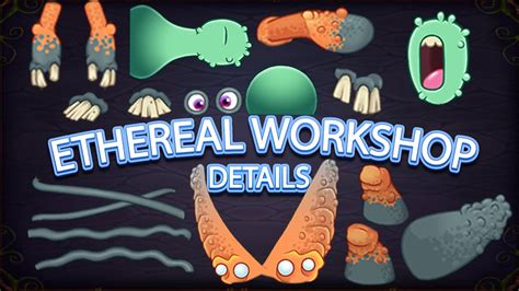 All Monster Ethereal Workshop Wave 1234 Details Construction Msm Animation My Singing