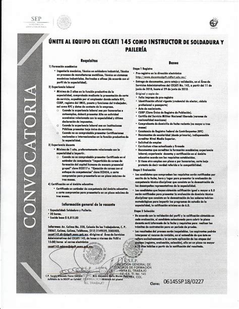 PDF Enfoque De Competencias Clave EC0454 O Carta Compromiso Para