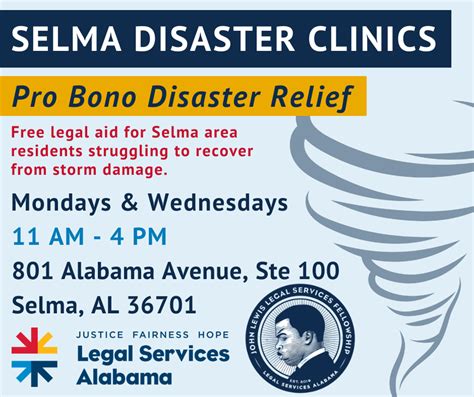 LSA Pro Bono Disaster Relief Clinics – Legal Services Alabama