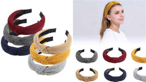 Estrena tendencia de peinado con el set de diademas multicolor con más