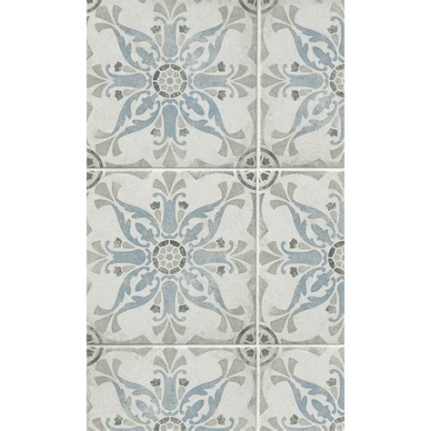 Cybele Blue Porcelain Wall And Floor Tile 8 X 8 In Wall And Floor Tiles Tile Floor