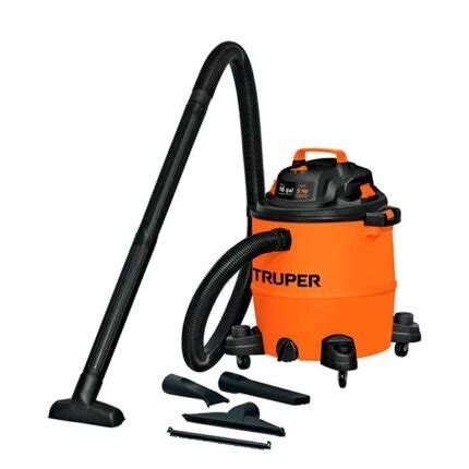 Aspiradora de sólidos y líquidos 16 galones 5hp TRUPER Vacuum