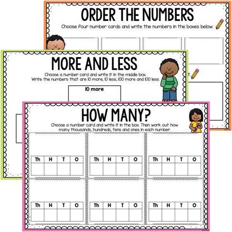 Place Value Activity Mats Top Teacher