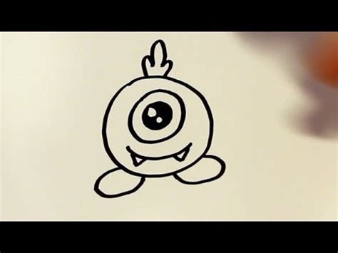 How to Draw a Cartoon Monster v2 - YouTube