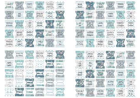 Printable Bible Tabs Instant Download Themed Tabs And Blank Tabs Etsy