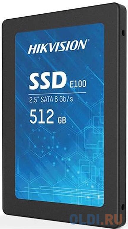 SSD накопитель Hikvision E100 512 Gb SATA III HS SSD E100 512G