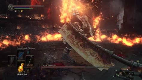 DARK SOULS III Yhorm Boss Fight YouTube