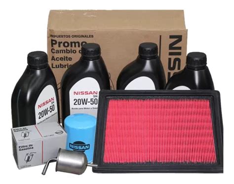 Kit Afinación Aceite 20w50 Nissan Original Tsuru Iii 94 17