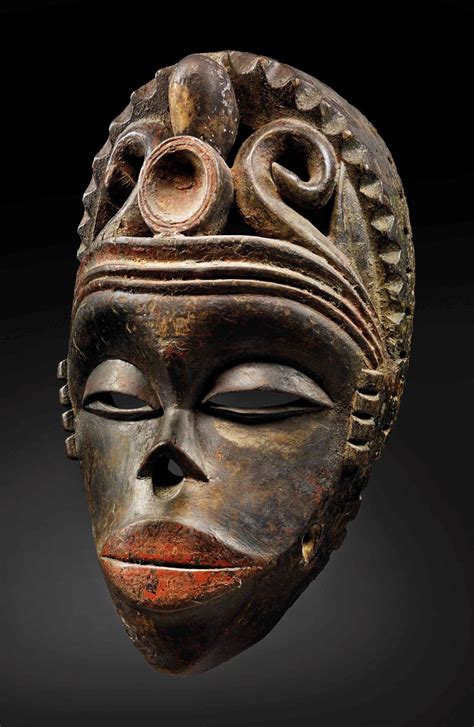 Masque Anang Ibibio Idiok Ekpo An Anang Ibibio Mask Idiok Ekpo NigÉria Wood Africa