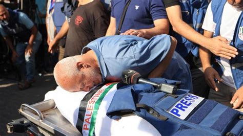 Un Periodista Tras La Muerte De Un Compañero En Un Bombardeo De Israel “nos Van A Matar Es