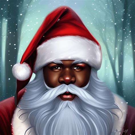 African American Santa Claus