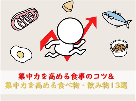 集中力を高める食事のコツand 集中力を高める食べ物・飲み物13選！ あたまナビ