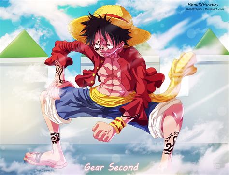 One Piece Luffy Gear 2 Gear Second HD Wallpaper Pxfuel