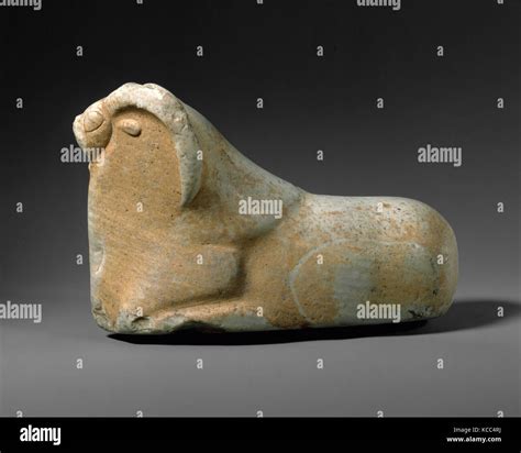 Reclining Mouflon Mature Harappan Ca B C Indus Valley