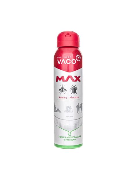 Vaco Spray Max Na Komary Kleszcze Meszki 100 Ml