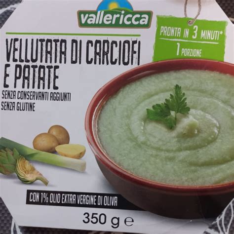 Vallericca Vellutata Di Carciofi E Patate Review Abillion