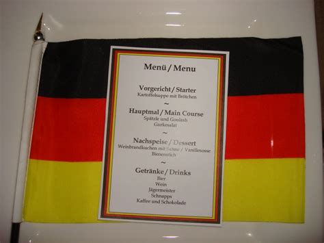 Dinner Club True German Dinner