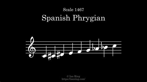 Scale 1467 Spanish Phrygian Youtube