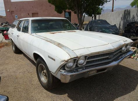 Chevelle Concours Station Wagon Az Barn Find Factory Ac V Non