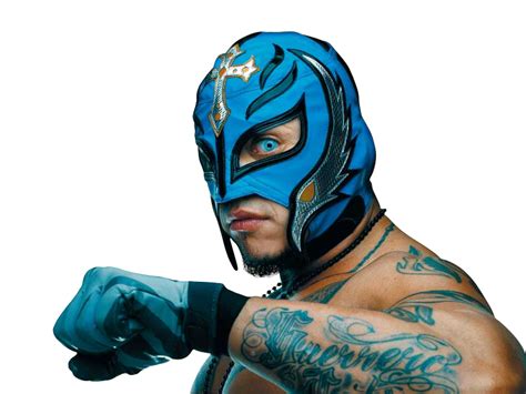 Rey Mysterio Blue Attire PNG by AmbriegnsAsylum16 on DeviantArt