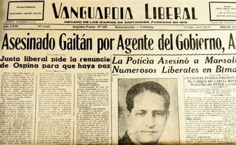 El Bogotazo 9 De Abril De 1948 El Relato De La Muerte De Jorge