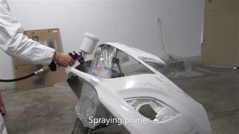 Painting The Mazdaspeed Crystal Pearl White K E Youtube