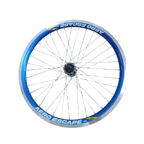 Roda Aro 20 Bike Vzan 36F Aero Aluminio V Brake Azul Mtb Shopee Brasil