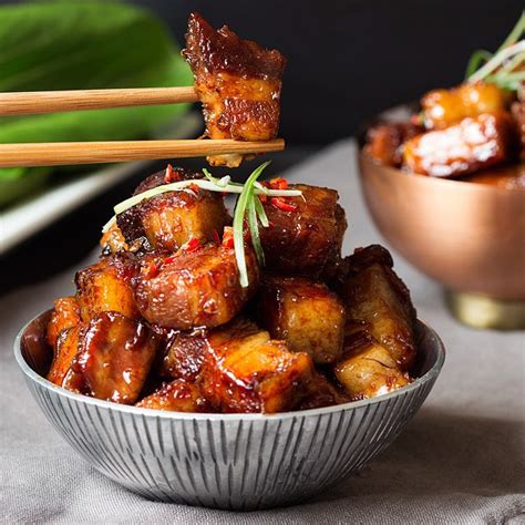 Slow Cooked Sticky Chinese Pork Belly Recipe The Feedfeed
