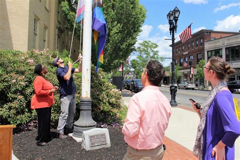 Photos City Of Framingham Raises Progress Pride Flag Framingham Source