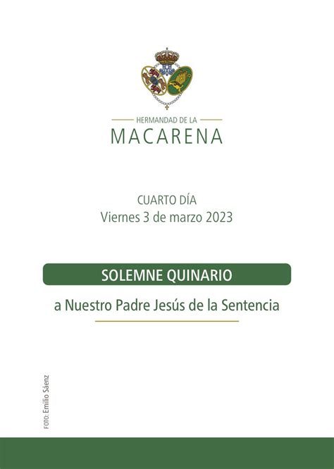 Hermandad Macarena On Twitter CULTOS Estampa Recordatoria Del