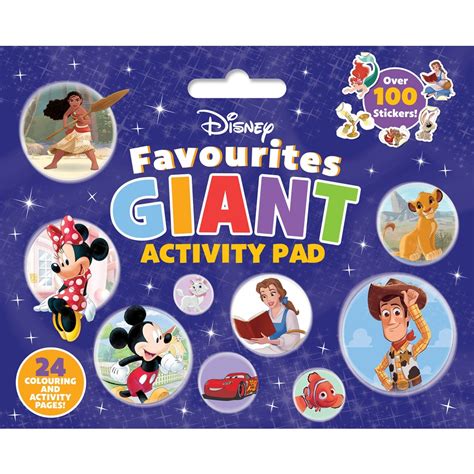 Disney Favourites Giant Activity Pad Big W