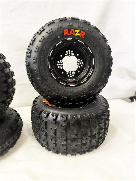 Dwt G3 Beadlock Rims Maxxis Razr Tires Frontrear Xc Kit Yamaha Banshee Yfz450 Ebay