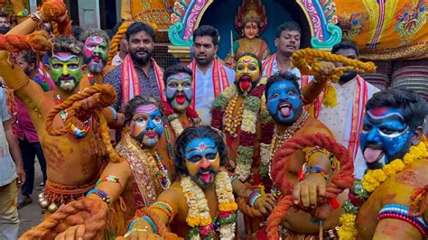 Talwar Shiva Potharaju Gavu At Balkampet Bonalu Talwar Shiva