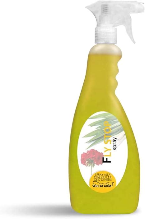 Spray Repellente Naturale Per Cavalli Al Geranio Citronella E Olio Di