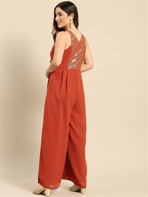 Designer Indian In Cut Pleated Jumpsuit Indo Western Jumpsuit Etsy