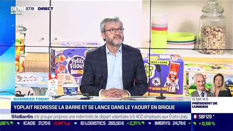 Yves Legros Yoplait Yoplait Redresse La Barre Et Se Lance Dans Le