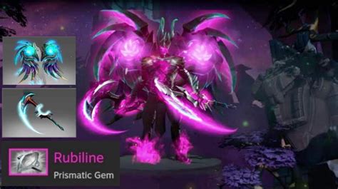 Dota Standard Terror Blade Arcana Rubiline Prismatic Gem Video