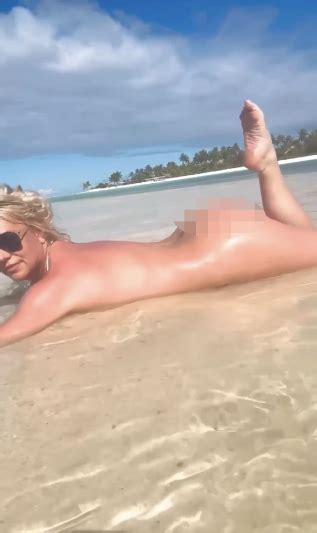 Britney Spears Shares Nude Video On The Beach As She Admits She Wants