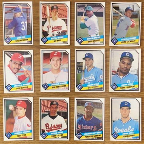 1989 CMC Minor League Baseball Lot Assorted Teams Players Approx