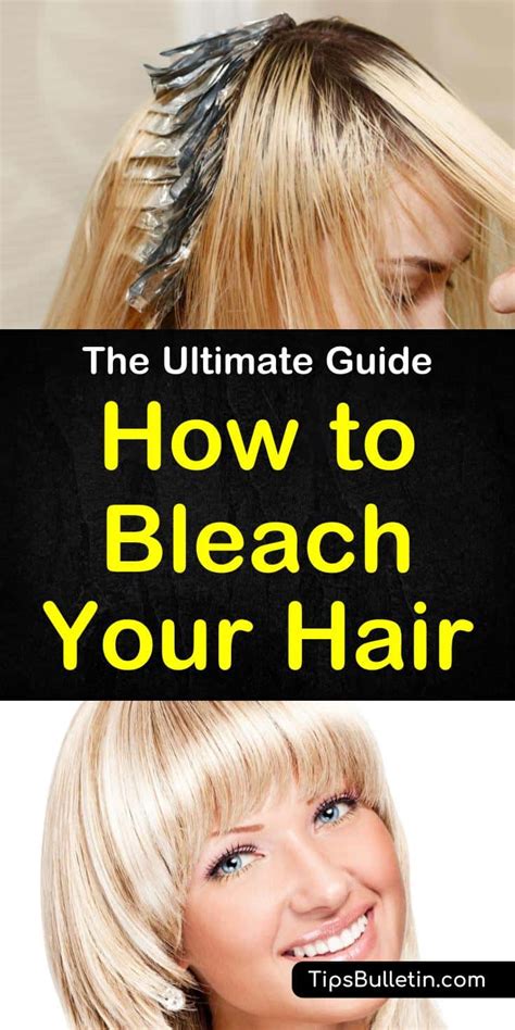 How to bleach hair at home - pjawebound