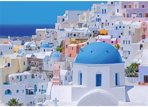 Puzzle Santorini 1 000 peças Puzzle Mania pt