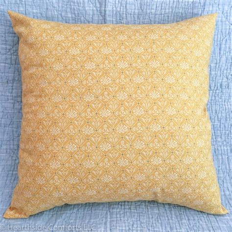 How To Sew A Simple Pillow Cover For An Pillow Form In Less Than